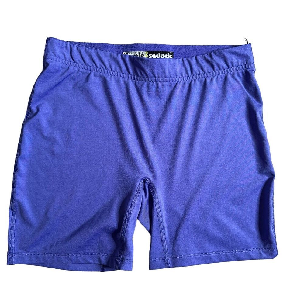 Jamie Sadock Women Base Layer Shorts Size 4 Purple Stretch Active Golf Tennis